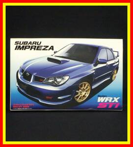 李7932 未組立 保管品 フジミ 1/24 スバル インプレッサ セダン WRX STI 2005　　