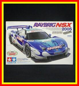 李8091 未組立 保管品 タミヤ 1/24 レイブリック NSX 2005 スーパーGT ラウンド5 ウィナー