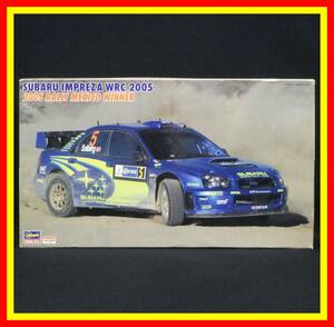 李8325 未組立 保管品 ハセガワ 1/24 スバル インプレッサ WRC 2005 ラリー メキシコ ウィナー