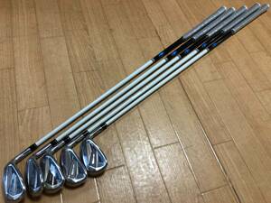 未使用 TaylorMade(テーラーメイド) SIM2 MAX アイアン TENSEI BLUE TM40 カーボンシャフト FLEX-L アイアン5本セット #7-9,PW・SW