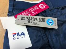 FILA GOLF(フィラゴルフ) 秋冬 蓄熱、撥水加工 暖かい中綿ロングパンツ 788-330Y(ネイビー)８８－９４_画像3