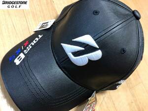 BRIDGESTONE GOLF(ブリヂストンゴルフ) 秋冬 Outlast(R)温度調整素材 BRIDGESTONE GOLFジャカードロゴ プロモデルキャップ CPWG21(BK)