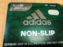 adidas Golf(アディダスゴルフ) NON-SLIP ゴルフグローブ FM3091(ホワイト/シルバー)２２ＣＭ 右利き用(左手)２点セット _画像3