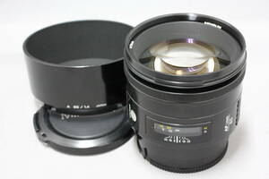 ■アキバカメラ■　ミノルタ（MINOLTA）　AF 85mm F1.4　難あり品です