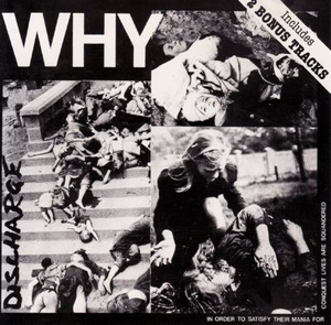 ＊中古CD Dischargeディスチャージ/WHY+2 1981年作品1st+ボーナストラック2曲収録 英国D-BEAT RAW PUNK ENGLISH DOGS AMEBIX DOOM G.B.H