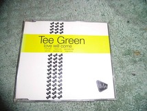 Y172 CD LOVE WILL COME 「TEE GREEN」　盤小きずがありますが聴くのに支障ありません 海外版(輸入盤)_画像1