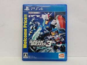 送料無料☆PS4ソフト ガンダムブレイカー3 Welcome Price!!☆