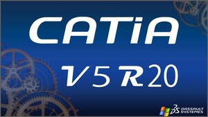 CATIA V5 R20 Windows サンプルモデル付き永久版　ダウンロード版