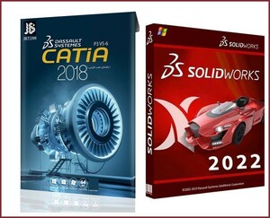 CATIA V5 6R2018 + SolidWorks 2022 SP5 Premium　インストール動画付き ガイド付属　永久版　ダウンロード