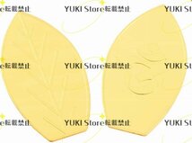 密教法具 樒の葉 14個 六器専用 寺院仏具 密教で使われる仏具 真鍮製金葉高さ4cm (金色です)_画像1