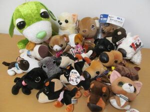 (55359)THE DOG　CAT　ビーグル　チワワ　ちわわんこ　犬　猫　ぬいぐるみ　非売品　まとめて　セット　未使用