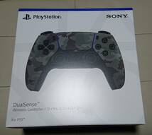 新品未開封 PS5 DualSense グレー カモフラージュ ワイヤレスコントローラー PlayStation5 プレイステーション5 送料無料 即決_画像1