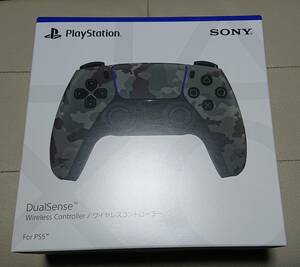 新品未開封 PS5 DualSense グレー カモフラージュ ワイヤレスコントローラー PlayStation5 プレイステーション5 送料無料 即決