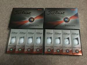 Titleist プロV1X 新品タイトリストボール 2023PRO V1X/2ダース(ハイナンバー)