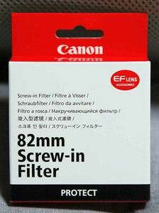 Canon（キヤノン）82㎜ 純正プロテクトフィルター　未使用