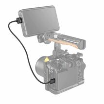 SmallRig mini hdmiケーブル35cm hdmiケーブル4K 60Hz対応（タイプC -タイプA）2.0規格ハイスピードhdmiケーブル プロビデオ/カメラ用-3040_画像2