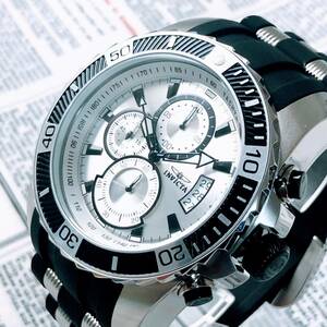 #2819 [Nice Luxury] Мужские часы invicta Движение Quartz Silver Dial Cial