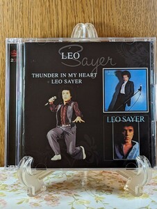 ** 海外盤リマスターペアCDセット＋ボーナストラック　レオ・セイヤー Thunder in my heart＋Leo Sayer 心の叫び 面影は波にゆれて 全25曲