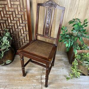  free shipping China antique wood chair ②, wooden, man front interior, period thing chair chair, decoration pcs, stand for flower vase, Joseon Dynasty design Vintage in dust real 