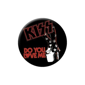 KISS 缶バッジ キッス Do You Love Me