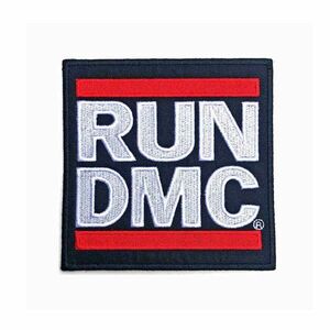 Run DMC アイロンパッチ／ワッペン ランDMC Logo