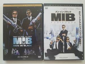 【中古DVD ディスク・ジャケットのみ(ケース無し) MIB メン・イン・ブラック 1、2、3、インターナショナル 4巻セット】