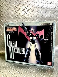 ★新品未使用★ デッドストック★当時物/初代・超合金魂 GX-02 グレートマジンガー ★永井豪 フィギュア バンダイ マジンガーZ デビルマン