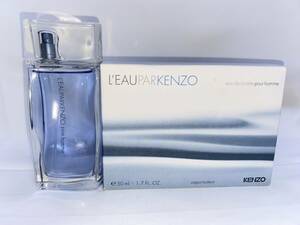 ほぼ満量　ケンゾー　ＫＥＮＺＯ　ローパ　ケンゾー　プールオム　オーデトワレ　ナチュラルスプレー　５０ｍｌ