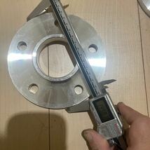 ★1円〜★ 佐藤精機 TK-Lathe 10mm アジャストスペーサー 2枚セットPCD114.3 5穴 60φ→73φ ハブリング 社外ホイール トヨタ ツライチに_画像2