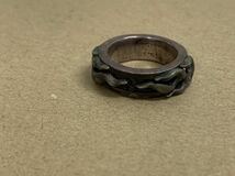 R41 シルバーリング シルバー925 silver 指輪 重さ8.1g a&t 内径1.8cm 重さ:8.1g_画像5