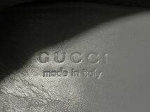 美品 GUCCI グッチ 205843 9 レザーシューズ ビジネスシューズ ローファー ビットローファー ビット イタリア製 メンズ ライトグレー_画像8