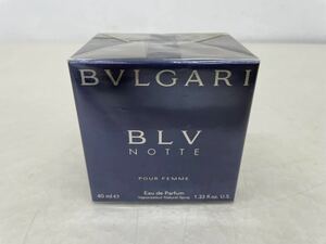 【新品未開封】BVLGARI ブルガリ BLV NOTEN ブルー ノッテ POUR FEMME プールファム EDP オードパルファム 香水 フレグランス 40ml 未使用
