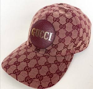 GUCCI グッチ　オリジナルGG キャンバス　ロゴ　ベースボール　キャップ　帽子　XL ほぼ未使用