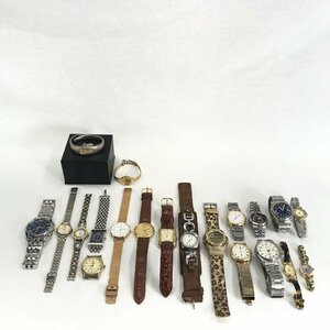 ◇ジャンク品◇SEIKO CASIO ALBA CURRENT ANNASUI VIVAYOU EMPORIO ARMANI・・・腕時計 20個まとめ