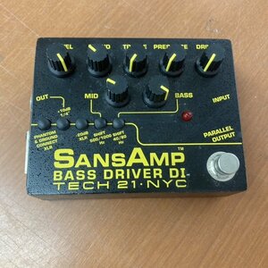 ☆中古品☆TECH21 テック21 Sansamp サンズアンプ Bass Driver DI V2 定番プリアンプ