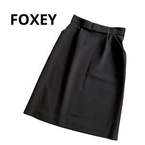 FOXEY フォクシー　ブラック スカート　サイズ38