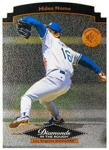 即決! 1995 野茂英雄 MLB UD SP Diamonds in the Rough ダイ・カットカード #1