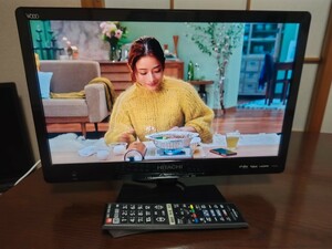 HITACHI 日立 L19-A5 液晶テレビ 2018年製 ハイビジョン 19型 