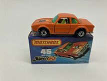 Z1-247　当時物 マッチボックス 45 BMW 30 CSL イギリス製　MATCHBOX ミニカー_画像1