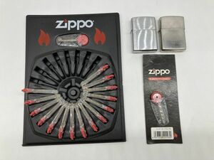 Z1-377　Zippo ジッポ 石付き 着火未確認 喫煙グッズ ライター