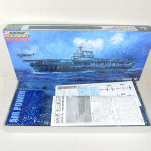 (18285) 米国海軍ヨークタウン級航空母艦 CV-8 ホーネット ピットロード 1/700 スカイウェーブシリーズ W101 内袋未開封 未組立て