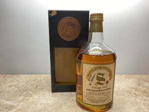 L1072【古酒】Signatory Vintage Old1969/シグナトリー・ヴィンテージ　シングルモルトウイスキー　55％　750ml　箱付き ※液面低下