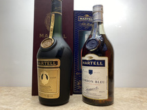 L1076【古酒】【2本セット】MARTELL マーテル/MEDAILLON（メダリオン）VSOP 700ml40％ 特級・CORDON BLEU（コルドンブルー）700ml 40%_画像3