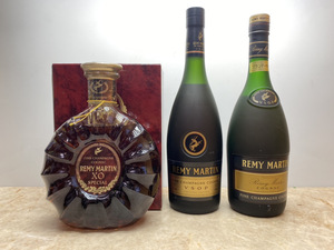 L1077【古酒】【3本セット】REMY MARTIN/レミーマルタン・XO SPECIALスペシャル箱付き・VSOP×2本 ブランデー 700ml 40%