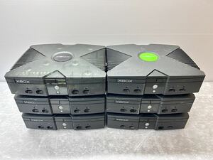 マイクロソフト/Microsoft 初代 xboxブラック 本体のみ6台まとめ売り XBOX/エックスボックス/ゲーム機 通電OK ジャンク品