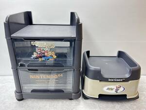 Nintendo/任天堂 ニンテンドー64 収納ラック 2点セット N64/収納ケース 中古品