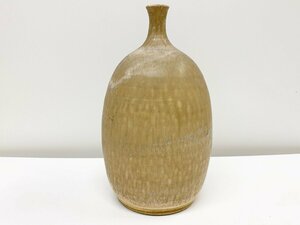 一輪挿し 花瓶 フラワーベース 花器 徳利 酒器 高さ23cm 工芸品 陶芸 作者不明 骨董品