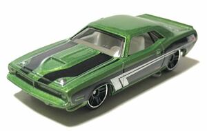 レア 1970 Plymouth AAR Cuda 440 All American Racing Mopar Barracuda プリマス クーダ バラクーダ Phil Riehlman 2015 グリーン 絶版