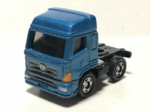 レア 現状 2008 日野 プロフィア トラクターヘッド Hino Profia Tractor Head Truck ロングトミカ Long Tomica No 121 Blue ブルー 絶版