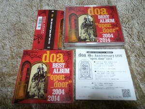 doa「doa BEST ALBUM open_door 2004-2014★DVD付き★」ベストアルバムCD